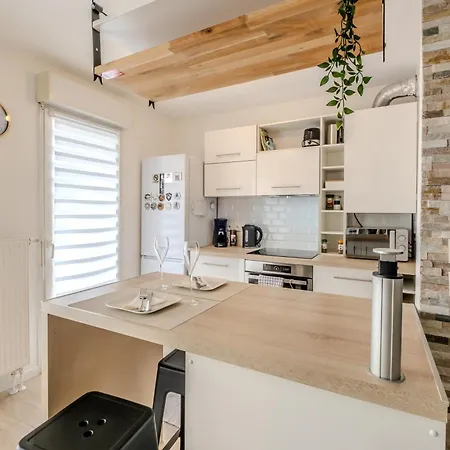 La Résidence Fleurie, Vue Sur Le Léman Apartamento Thonon-les-Bains