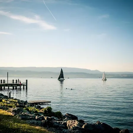 La Résidence Fleurie, Vue Sur Le Léman Apartamento